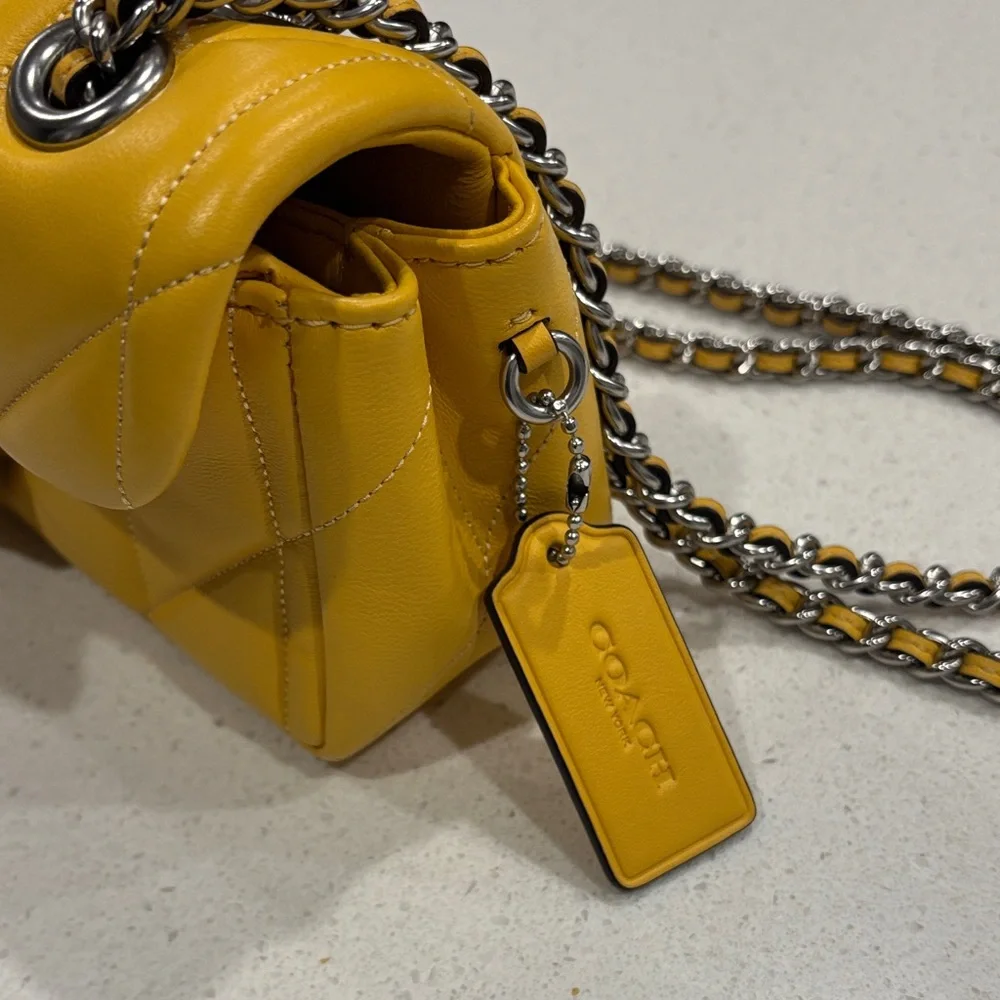 Coach Mustard Tabby 20 Shoulder Bag - Picture 2 of 12